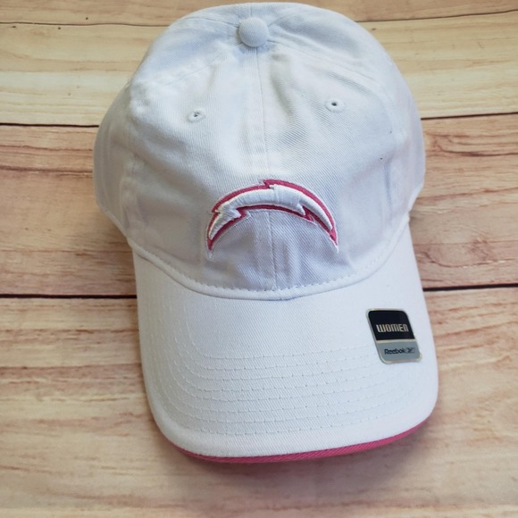Los Angeles Chargers Hat Cap Strap Back Womens One Size NFL Football Reebok - Picture 1 of 9